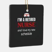 Pflegeleben | Ich bin eine Krankenschwester Keramikornament (Rechts)