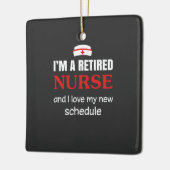 Pflegeleben | Ich bin eine Krankenschwester Keramikornament (Links)