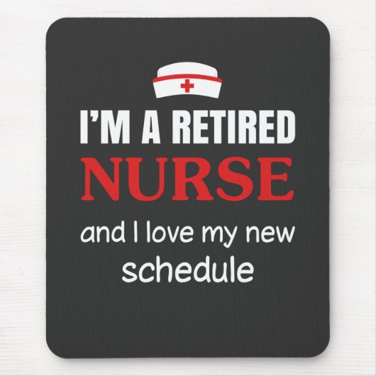 Pflegeleben | Ich bin eine Krankenschwester Mousepad (Vorne)