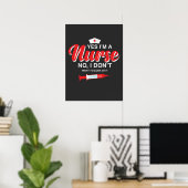 Pflegeleben | Ich bin Krankenschwester Poster (Heimbüro)