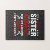 Pflegeleben | Ich habe eine Krankenschwester Puzzle (Horizontal)