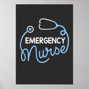 Pflegeleben Krankenpflege in Notdiensten Poster