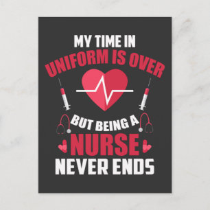 Pflegeleben Krankenpflege Postkarte