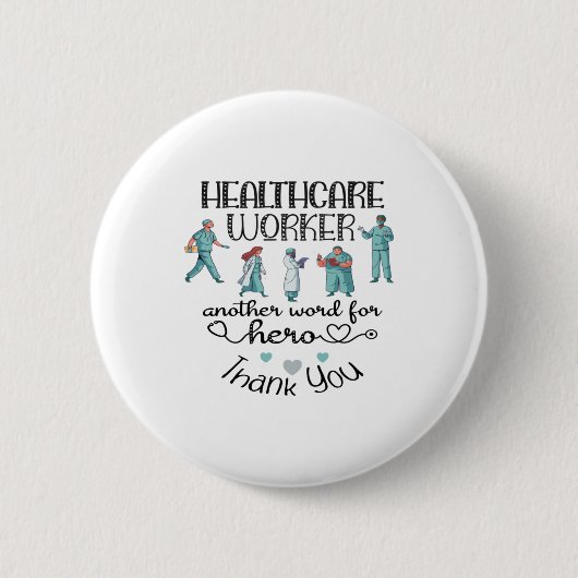 Pflegeleben | Krankenpfleger Button (Vorderseite)
