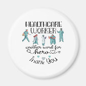 Pflegeleben | Krankenpfleger Magnet (Vorne)