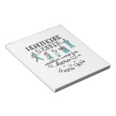 Pflegeleben | Krankenpfleger Notizblock (angewinkelt)