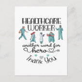 Pflegeleben | Krankenpfleger Postkarte (Vorderseite)