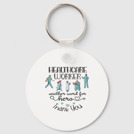 Pflegeleben | Krankenpfleger Schlüsselanhänger (Vorderseite)