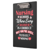 Pflegeleben | Krankenpflegerin Klemmbrett (Links)