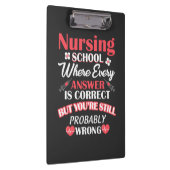 Pflegeleben | Krankenpflegerin Klemmbrett (Rechts)