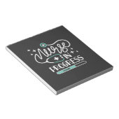 Pflegeleben | laufende Krankenversicherung Notizblock (angewinkelt)