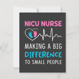 Pflegeleben Nicu Nurse Dankeskarte