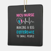 Pflegeleben | Nicu Nurse Keramikornament (Links)
