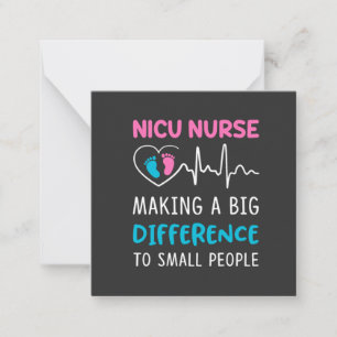 Pflegeleben   Nicu Nurse Mitteilungskarte
