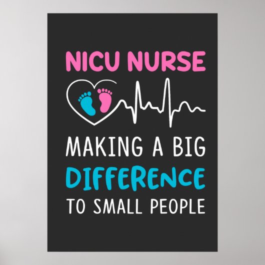 Pflegeleben | Nicu Nurse Poster (Vorne)