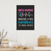 Pflegeleben | Nicu Nurse Poster (Küche)