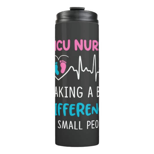 Pflegeleben | Nicu Nurse Thermosbecher (Vorderseite)