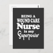 Pflegeleben | Wundheilkunde Postkarte (Vorne/Hinten)