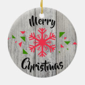 PflegeLiebe - kundengebundene rosa Keramikornament (Hinten)