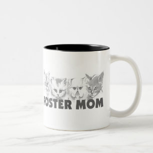 PflegeMama (Katzen) Zweifarbige Tasse