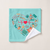 Pflegemittel Badhandtuch Set (Waschlappen)