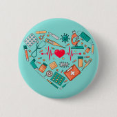 Pflegemittel Button (Vorderseite)