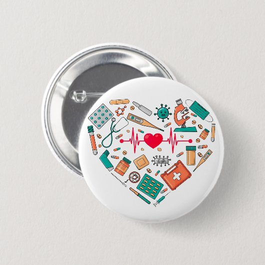 Pflegemittel Button (Vorne & Hinten)
