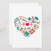 Pflegemittel Feiertagskarte (Vorne/Hinten)