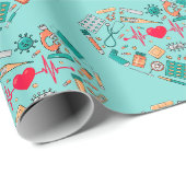 Pflegemittel Geschenkpapier (Rolleneckpunkt)
