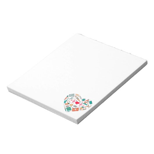 Pflegemittel Notizblock (Rotiert)