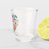 Pflegemittel Schnapsglas (Rechts)