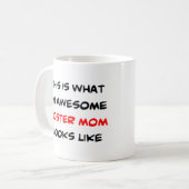 Pflegemutter, großartig kaffeetasse (Vorderseite Links)