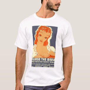 Pflegen Sie das Baby WPA 1938 T-Shirt