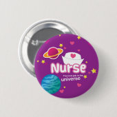 Pflegen Sie den besten Job im Universum Button (Vorne & Hinten)