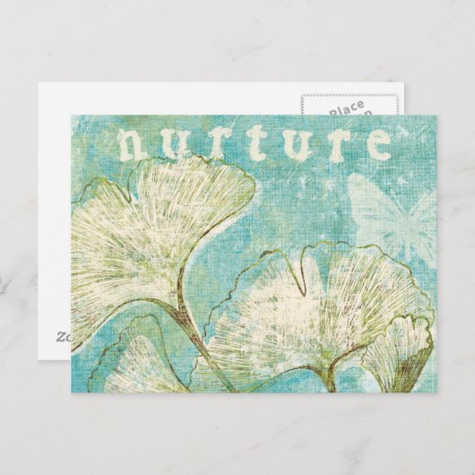 Pflegenatur Postkarte (Vorne/Hinten)