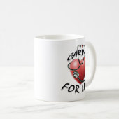 Pflegender Lebenspfleger Tasse (VorderseiteRechts)