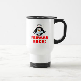 Pflegenwochengeschenk der Krankenschwester-Felsen Reisebecher