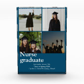 Pflegepersonal-Abschluss Fotoblock (Vorderseite)