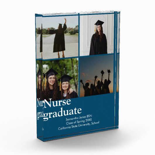 Pflegepersonal-Abschluss Fotoblock (Links)