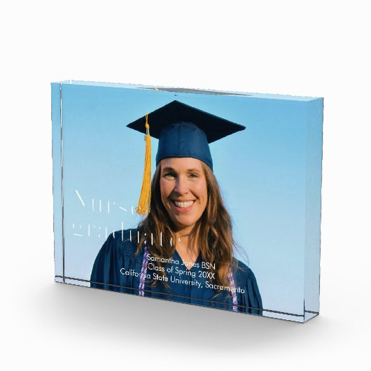 Pflegepersonal-Abschluss Fotoblock (Rechts)