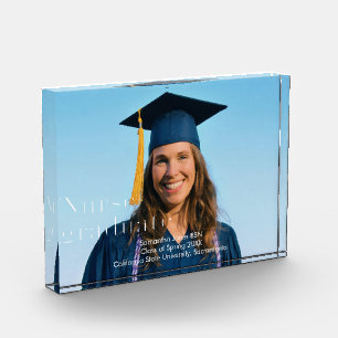 Pflegepersonal-Abschluss Fotoblock