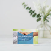 Pflegepersonal Krankenpflege Krankenpflege Kranken Visitenkarte (Stehend Vorderseite)