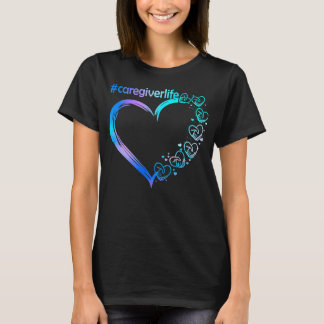 Pflegepersonal Lebensherz Pflegepflege Krankenpfle T-Shirt