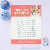 Pflegepersonal Schönheitssalon Baden- und Pflegesa Flyer (Einzeln)