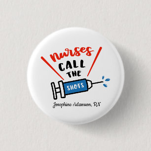 Pfleger bestimmen den Ton Personalisiere mit Namen Button