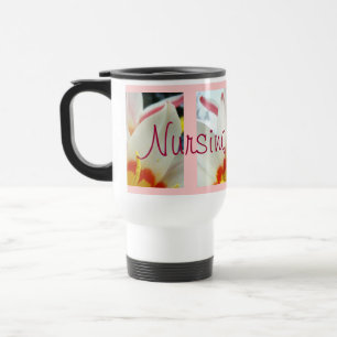 Pflegestudent Kaffee Tassen Tulpen Blumen Geschenk