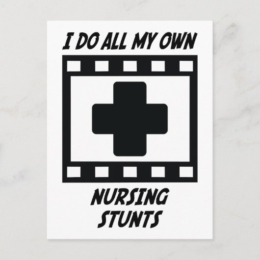 Pflegestunts Postkarte (Vorderseite)