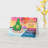 Pflegevati Karte (Gelbe Blume)