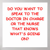 Pflegewitz Poster (Vorne)