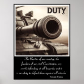 Pflicht: Der Stille Beobachter Poster (Vorne)